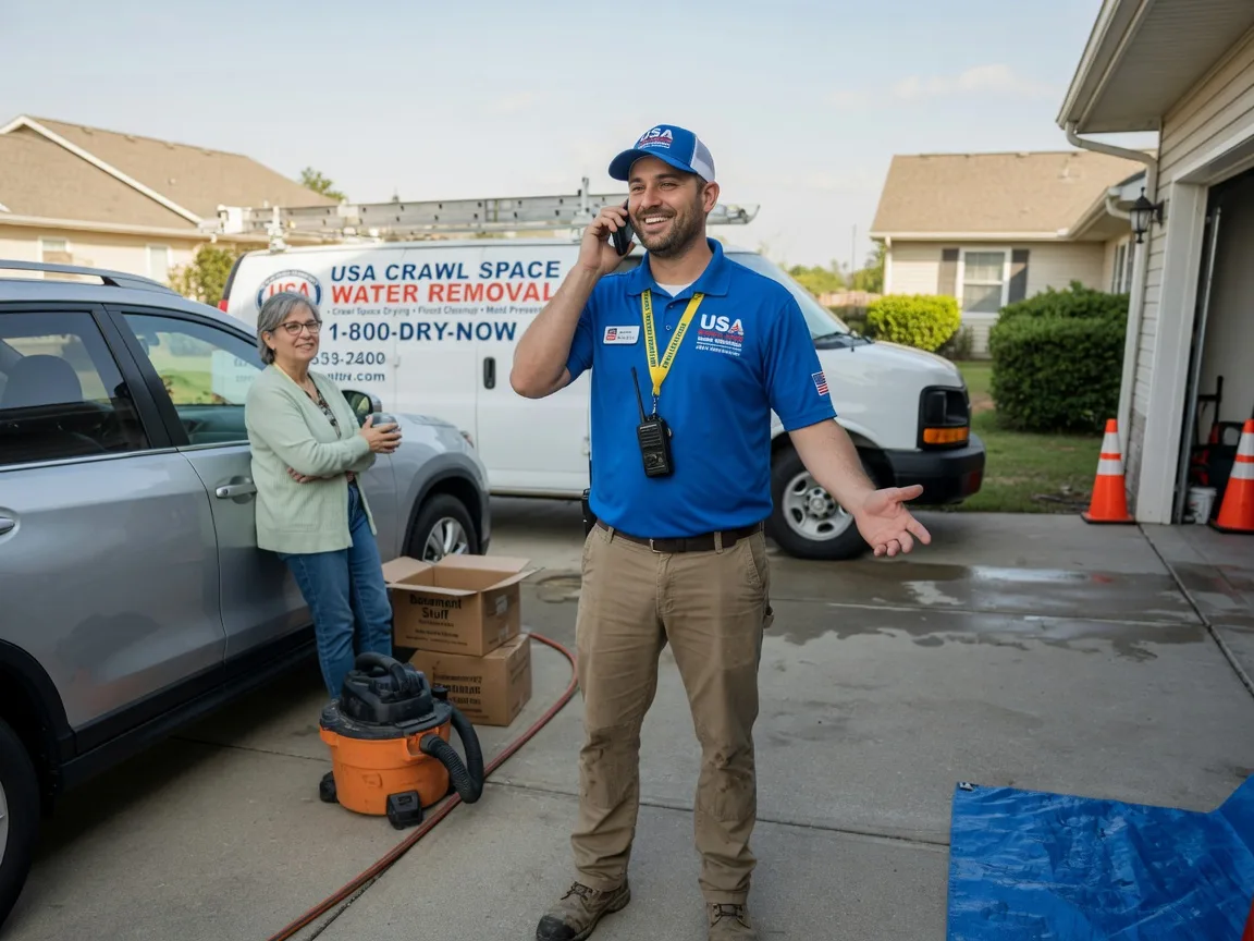 Crawl Space Water Removal Cave Springs, AR FAQs